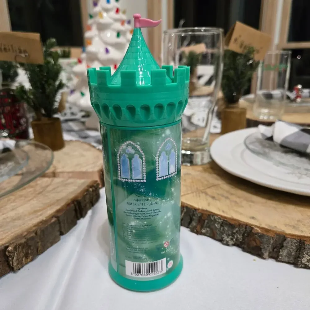 Disney Ariel princess For Girls Bubble Bath NWOT 11.9oz beautiful green castle